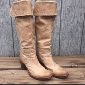 Frye Jane Tall Cuff Foldover Riding Boot
